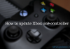 How to update your Xbox one controller