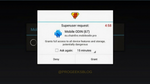 Superuser request: Grants full access to all device features and storage.Download Latest SuperSu v2.82 Flashable Zip and APKz