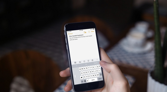 iOS 11: How to Use One-Handed Keyboard Mode on iPhone