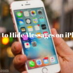 How to Hide Messages on the iPhone