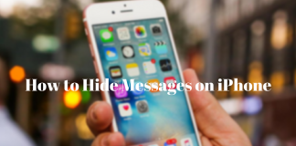 How to Hide Messages on the iPhone