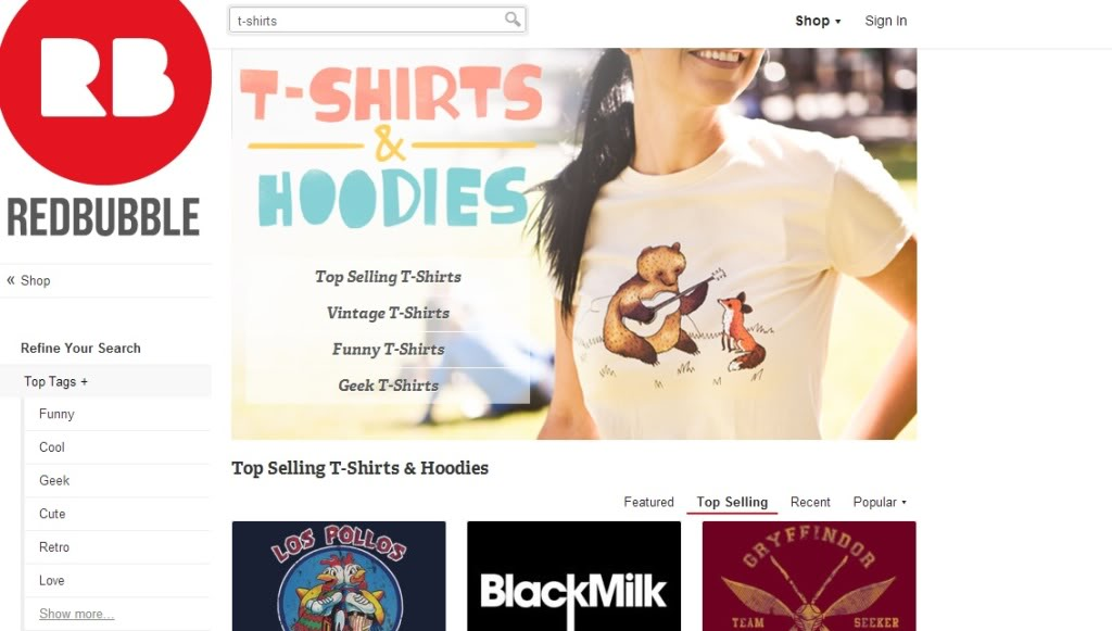 6 Best Sites like Redbubble - Mobile Updates