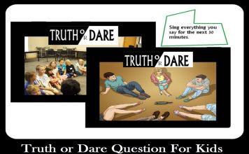 Truth or Dare Questions For Kids