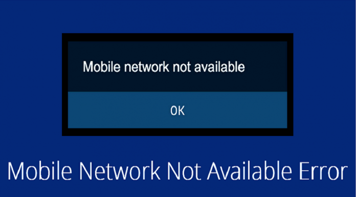 Mobile Network Not Available