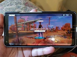 Gameplay of Fortnite Mobile for Android 