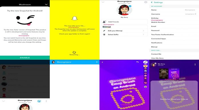 Enable and Use New Snapchat Alpha