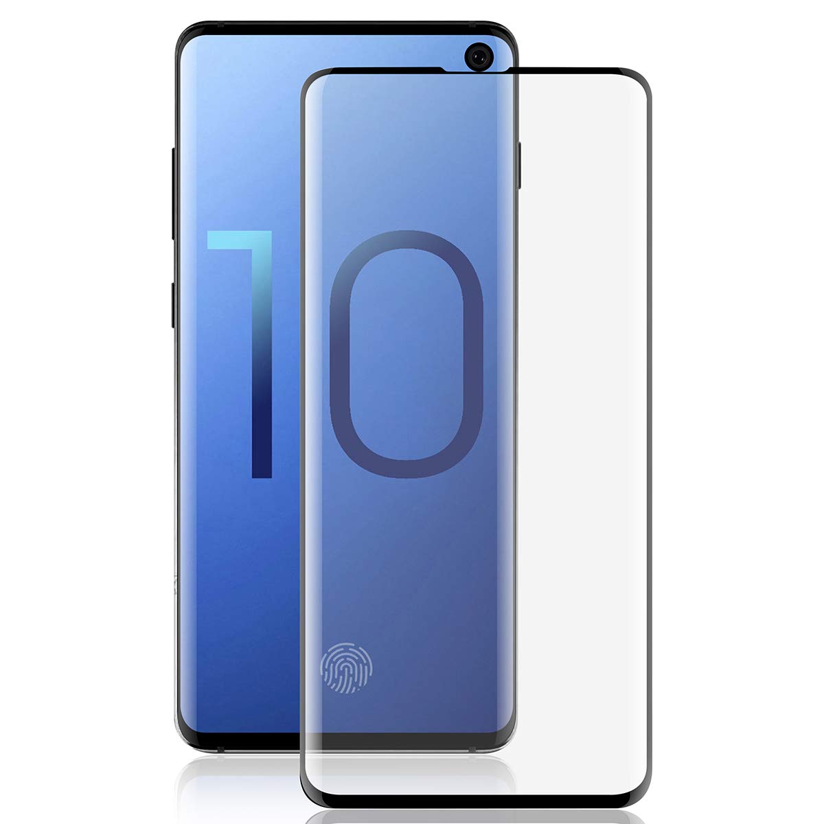 Anti Fingerprint Tempered Glass Screen Cover for Galaxy S10