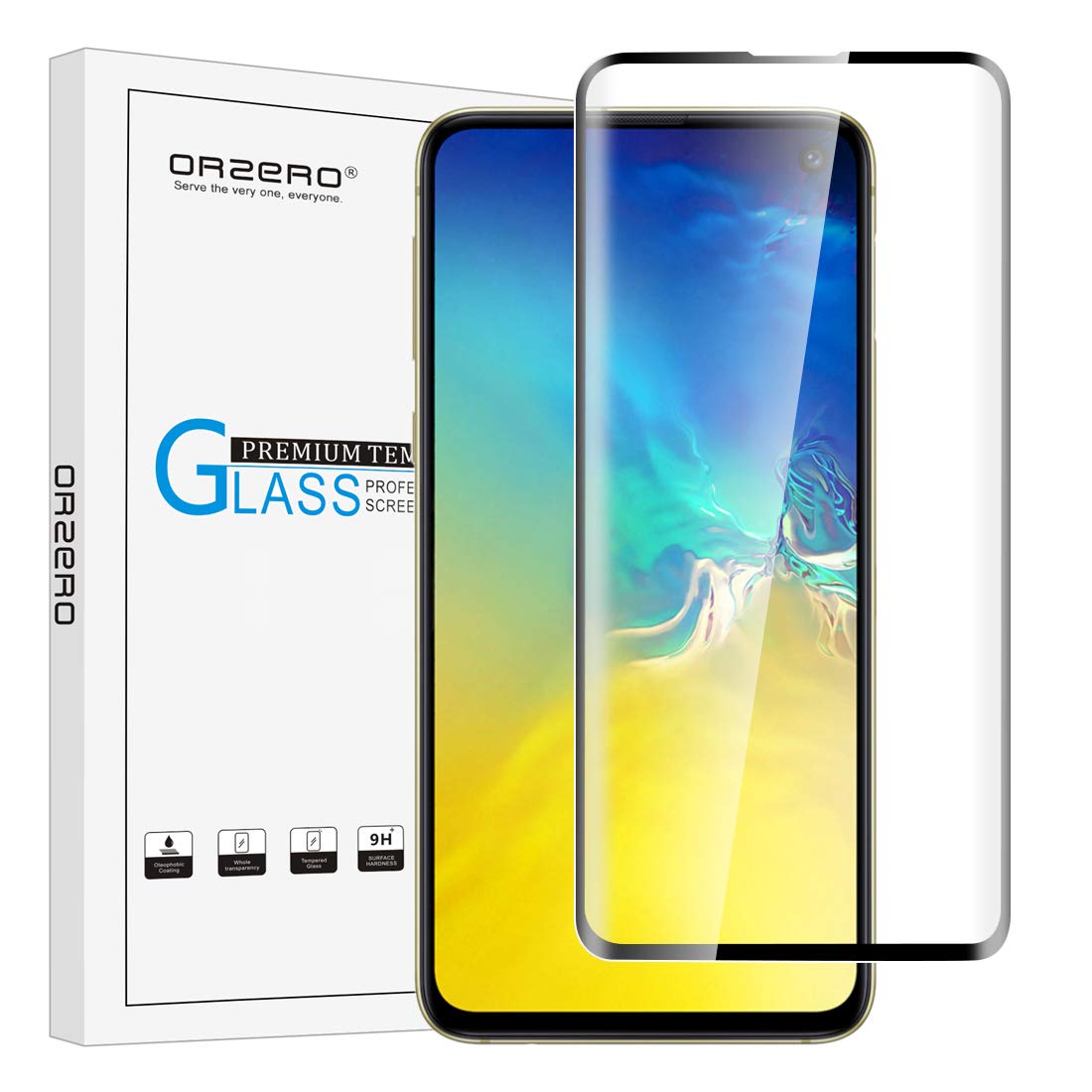 Tempered Glass Screen Protector for Samsung Galaxy S10e by Orzero