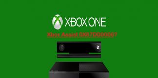 Xbox Assist 0X87DD0006