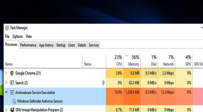 Antimalware Service Executable