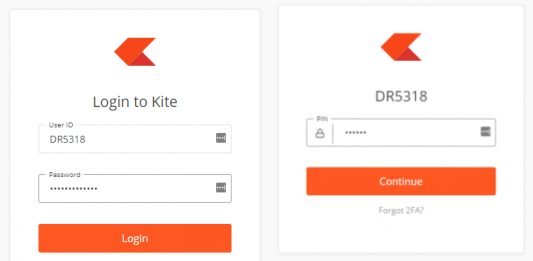 Kite Zerodha Login