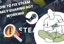 Steam Family Sharing Not Working