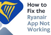 Ryanair App Not Working