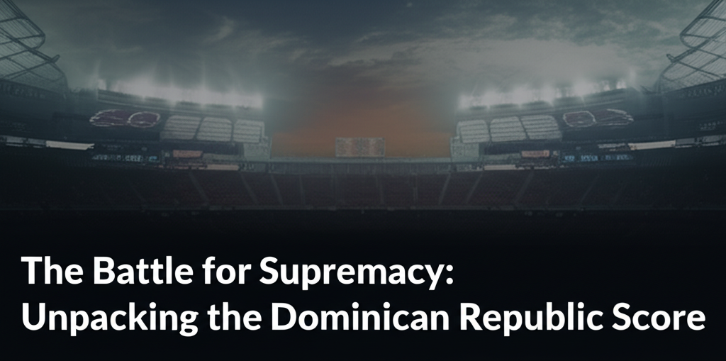 Mexico Vs Dominican Republic Score
