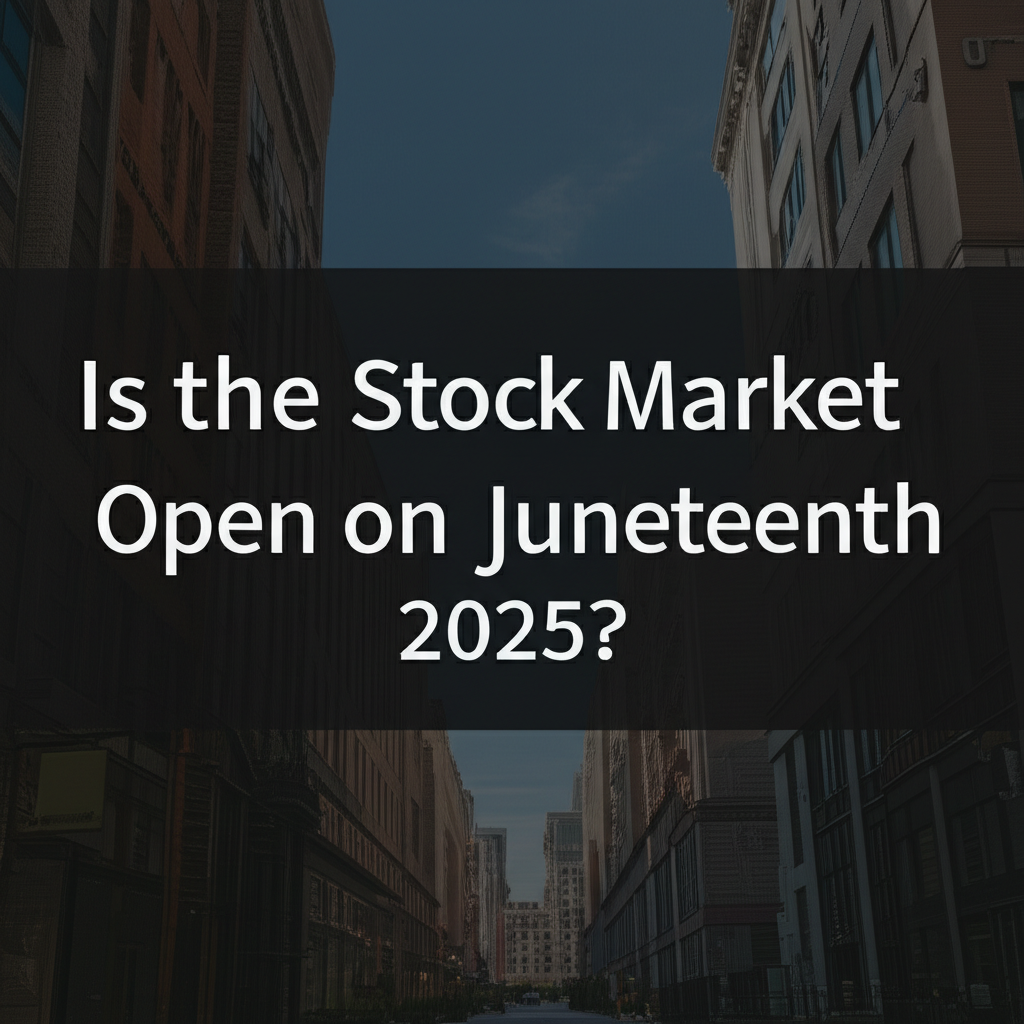 Stock Market Juneteenth