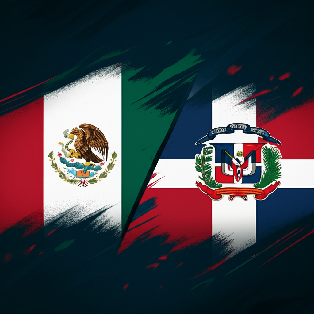 Mexico Vs Dominican Republic Score image