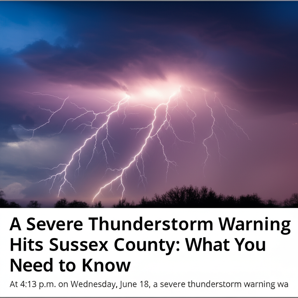 Severe Thunderstorm image
